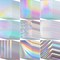 Edge Collections -30 x 22 x 3 cm-Multi-Thick Metallic Holographic Card Stock for Crafting-100 pcs
